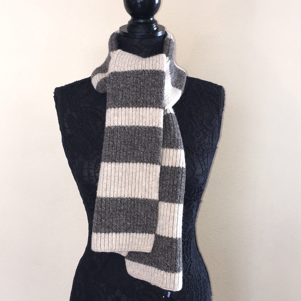 Gap Striped Wool Scarf
